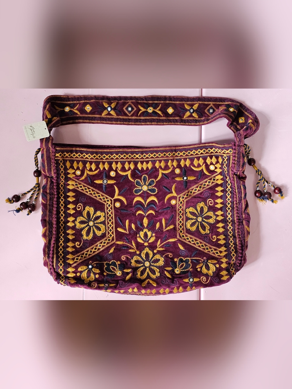 Free People Vic Velvet Bag